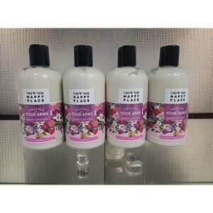 4 FIND YOUR HAPPY PLACE Body Lotion Wrapped In Your Arms 10 OZ Rose & Magnolia